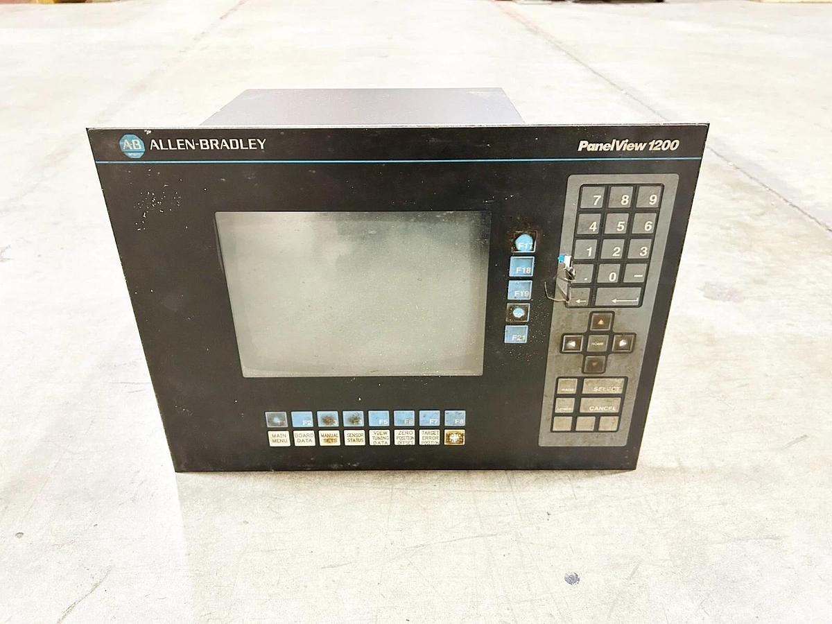 Used Allen Bradley 2711-KC1 Panelview 1200 Terminal 12" Color CRT - For parts