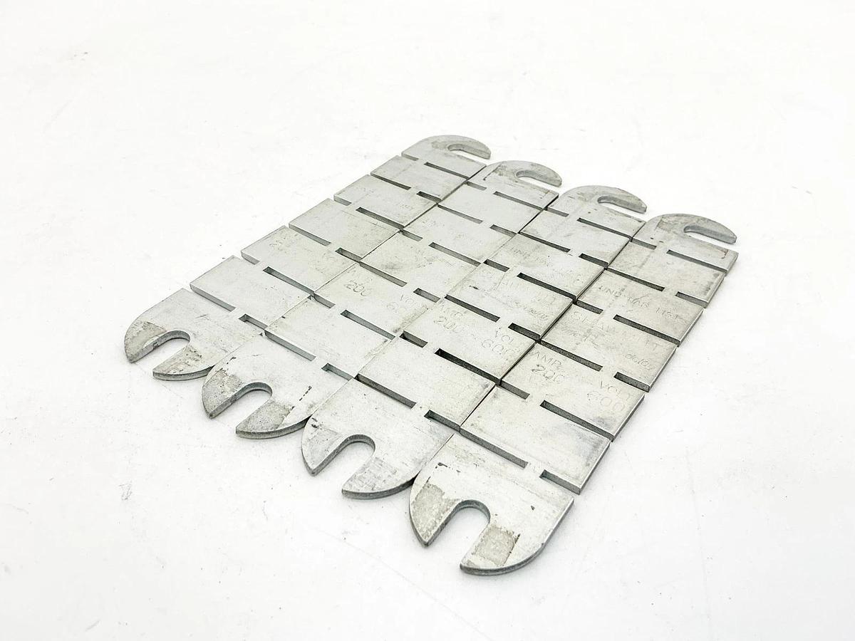 Used Lot of 4 RLS200 Renewable Fuse Links 200A 600V