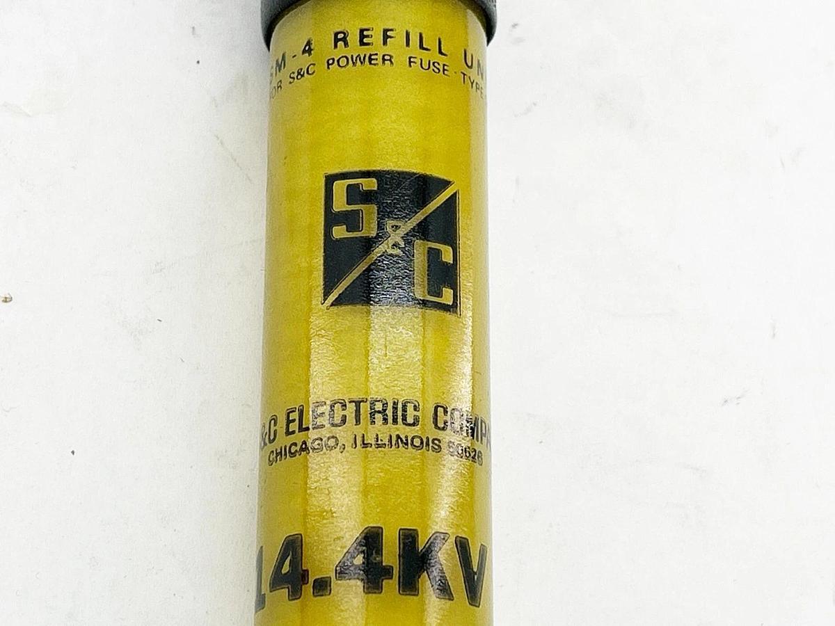 New S&C Electric 122150R4 Fuse Refill 100A 14.5KV