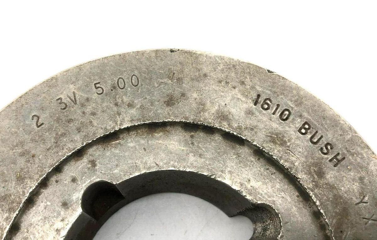 New Dodge 2-3V5.0-1610 Sheave, 2 Groove, 4.95" Pitch, 5" OD