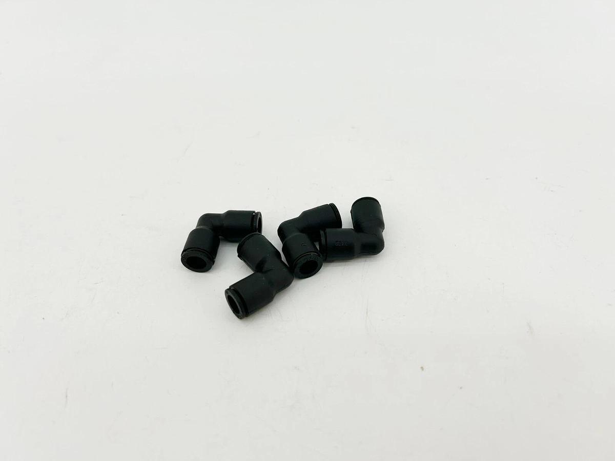 Lot of 4 New Lawson 86791 Union Elbows, 1/4" Tube OD, Glass Reinforced Nylon