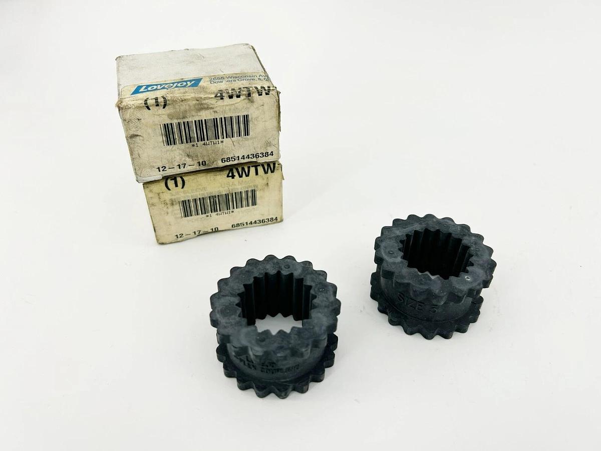 Lot of 2 New Lovejoy 4WTW1 Sleeve Couplings