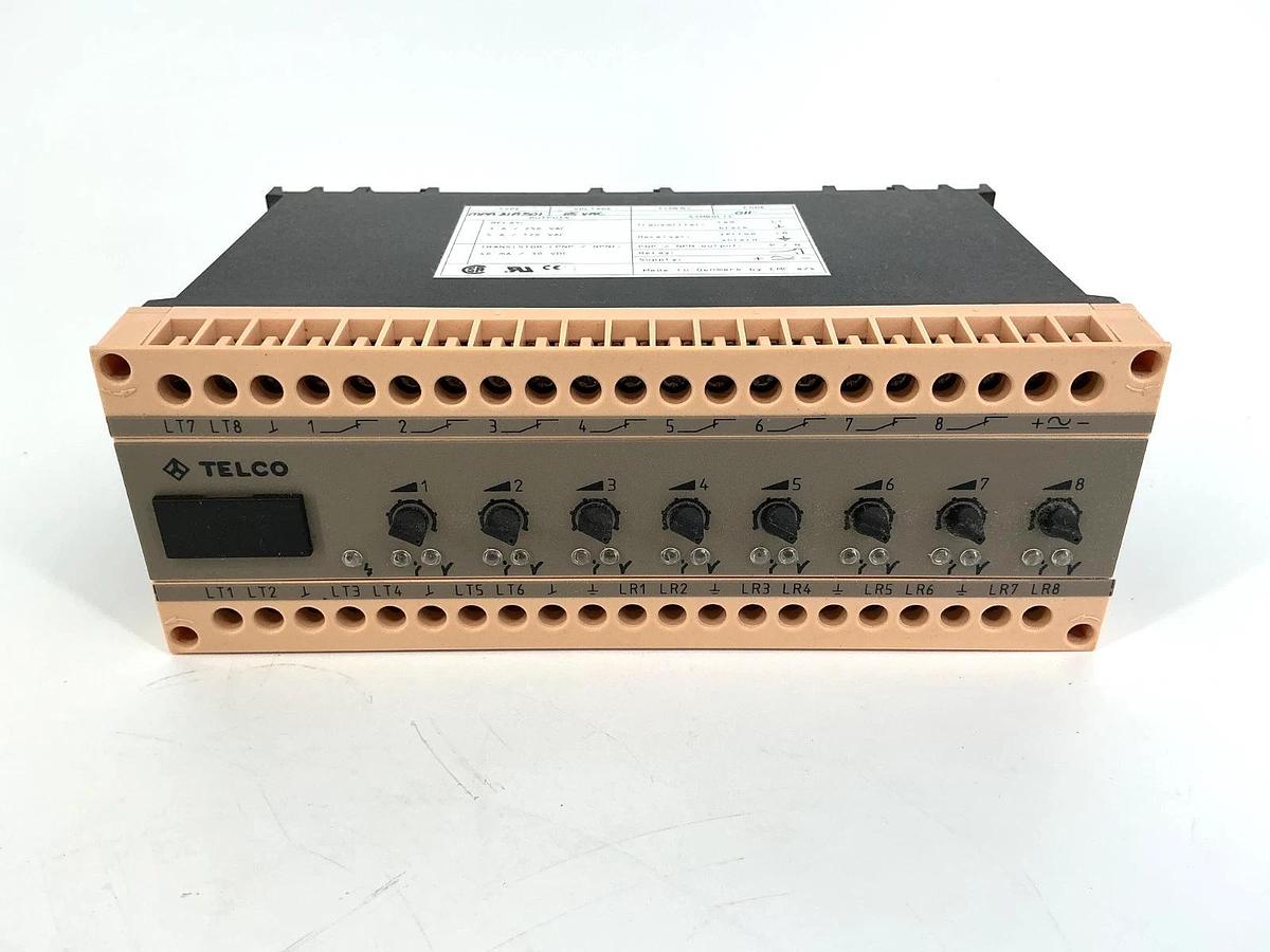 New Telco MPA81A501 Multiplexed Amplifier 8CH 8 Individual Relays 115V