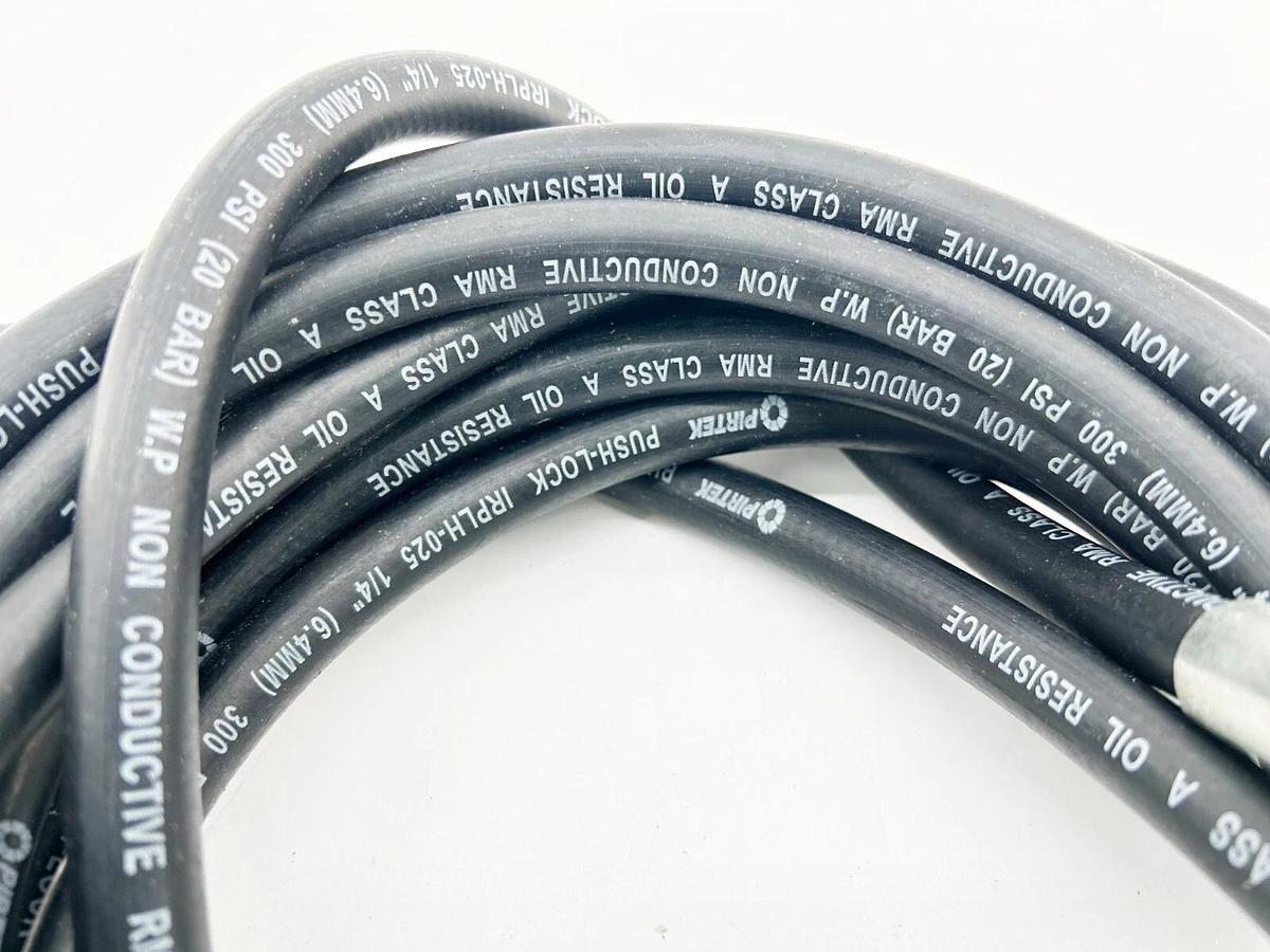 New Pirtek IRPLH-025 Hose 20Bar Class A 1/4" Female to Female 6.4MM 16'