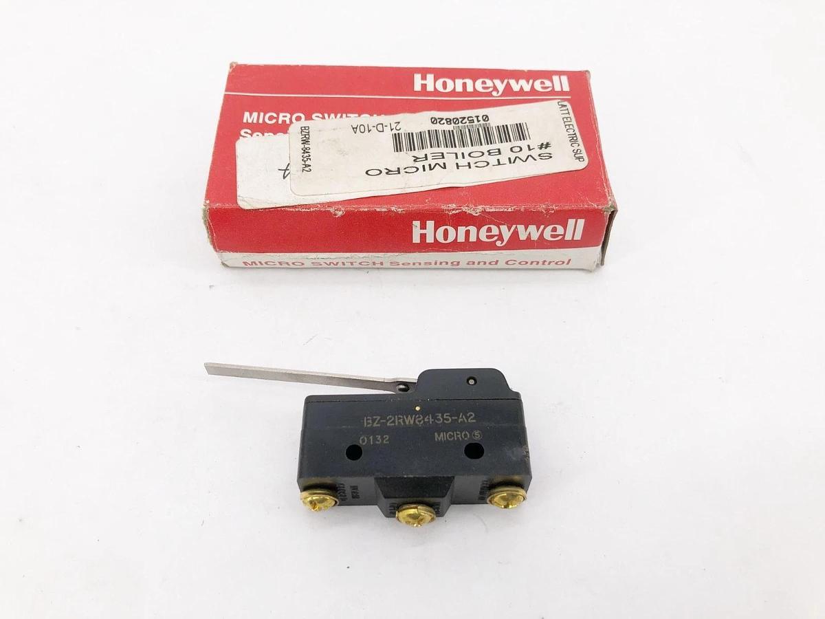 New Honeywell Microswitch BZ-2RW8435-A2 Snap Action Limit Switch SPDT 10A 480VAC