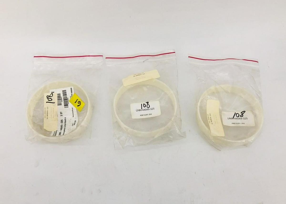 Lot of 3 New Buhler UNN-44049-325 Guide Belts 125/120x25.0