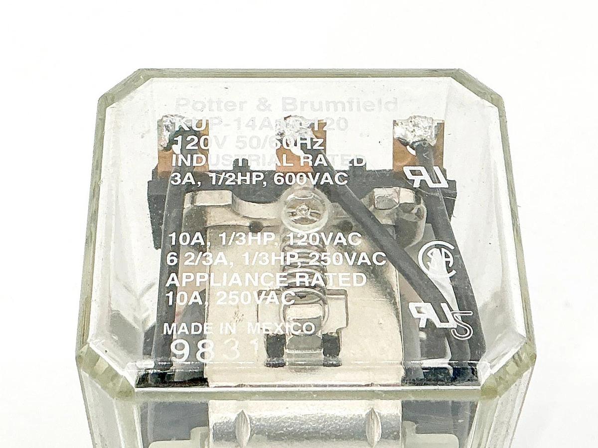 New Simens Potter & Brumfield KUP14A15-120 Relay 120V 3A 3A988