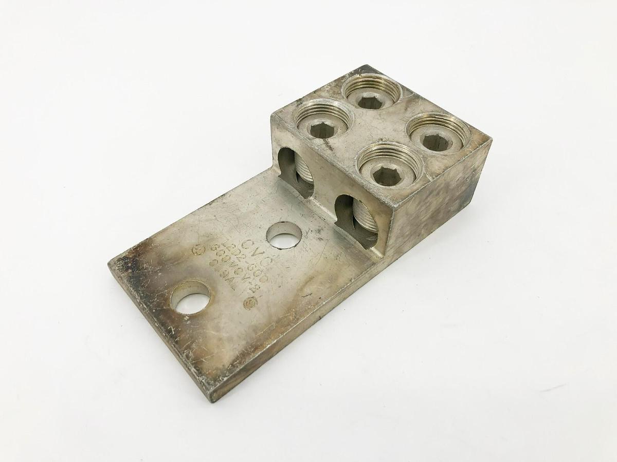 Used CMC L2D2-600 Multi Conductor Aluminum Mechanical Lug 600MCM - 2 AWG