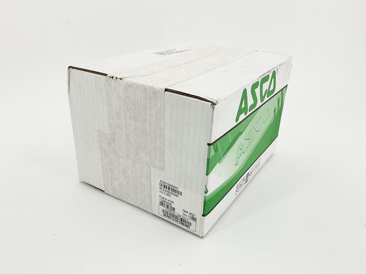 Used New Asco SC8210G022MO 24VDC Solenoid Valve - Sealed Box
