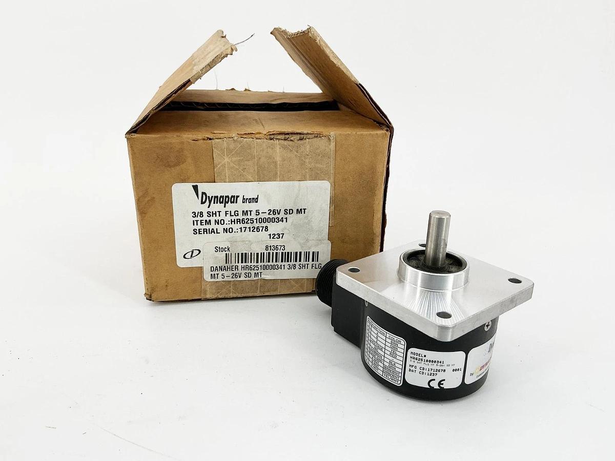New Dynapar HR62510000341 Shaft Encoder 3/8"SHT 5-26V