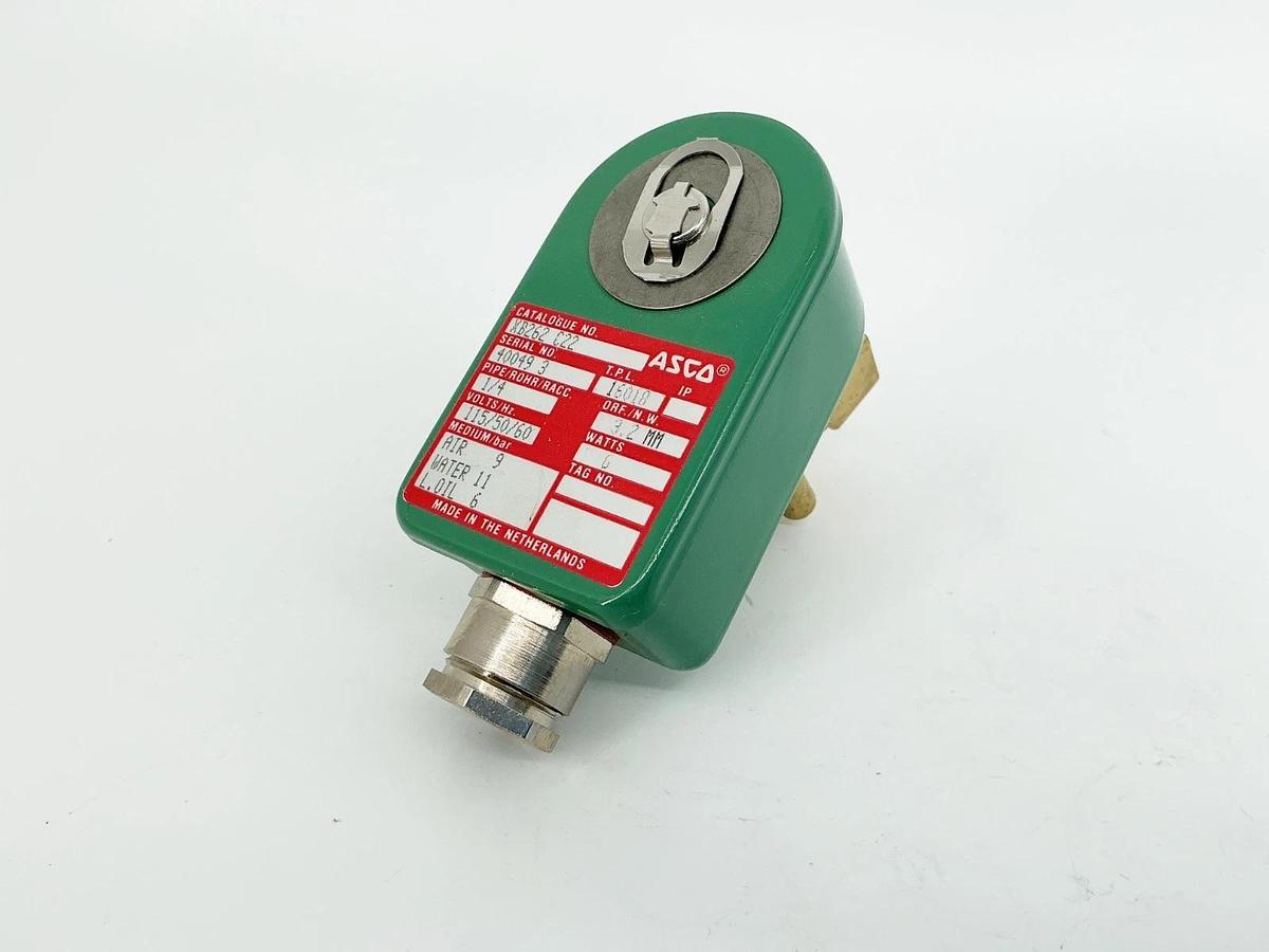 New Asco XB262 C22 Solenoid Valve 115V 50/60Hz 6W 1/4"