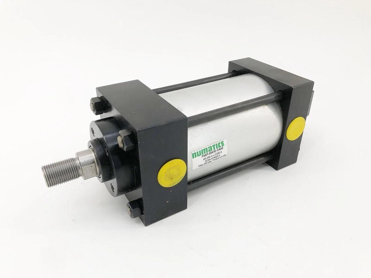 New Numatics P3AP-03A1E-CAA2 Cylinder 3.25" Bore 3" Stroke - No Box