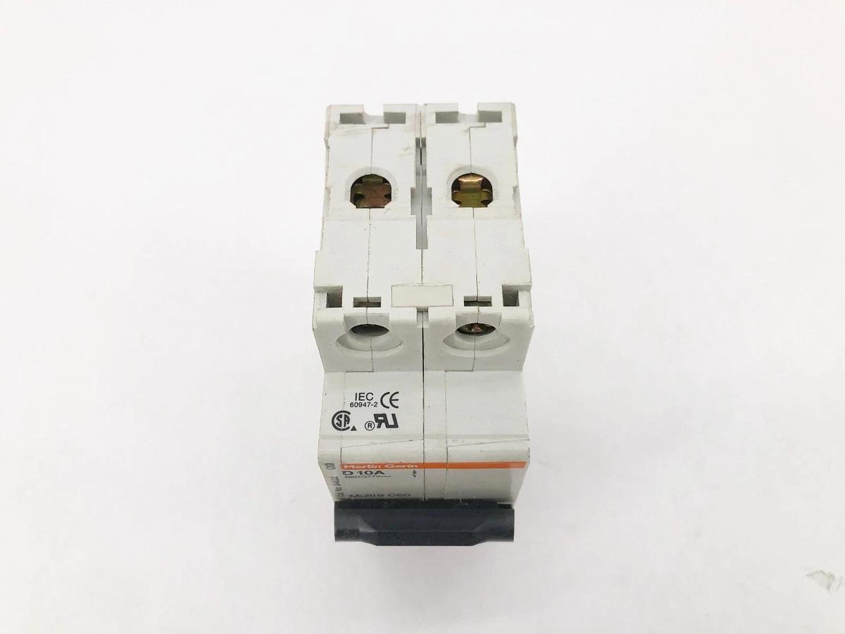 New Merlin Gerin D10A Circuit Breaker 480Y/277V 24522 Multi9 C60