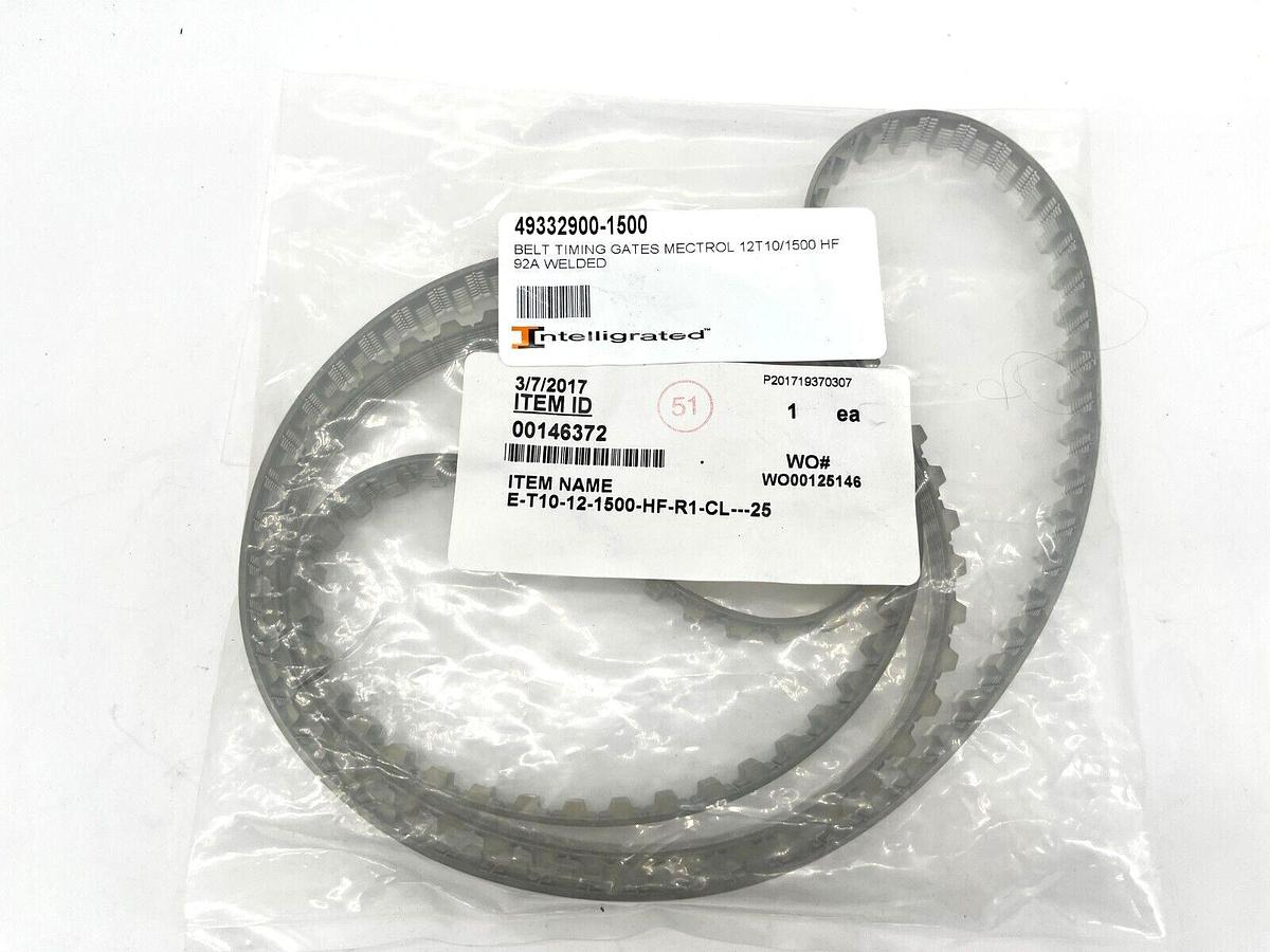 Gates Mectrol 12T10/1500 TPU Timing Belt HF 92A Intelligrated 49332900-1500