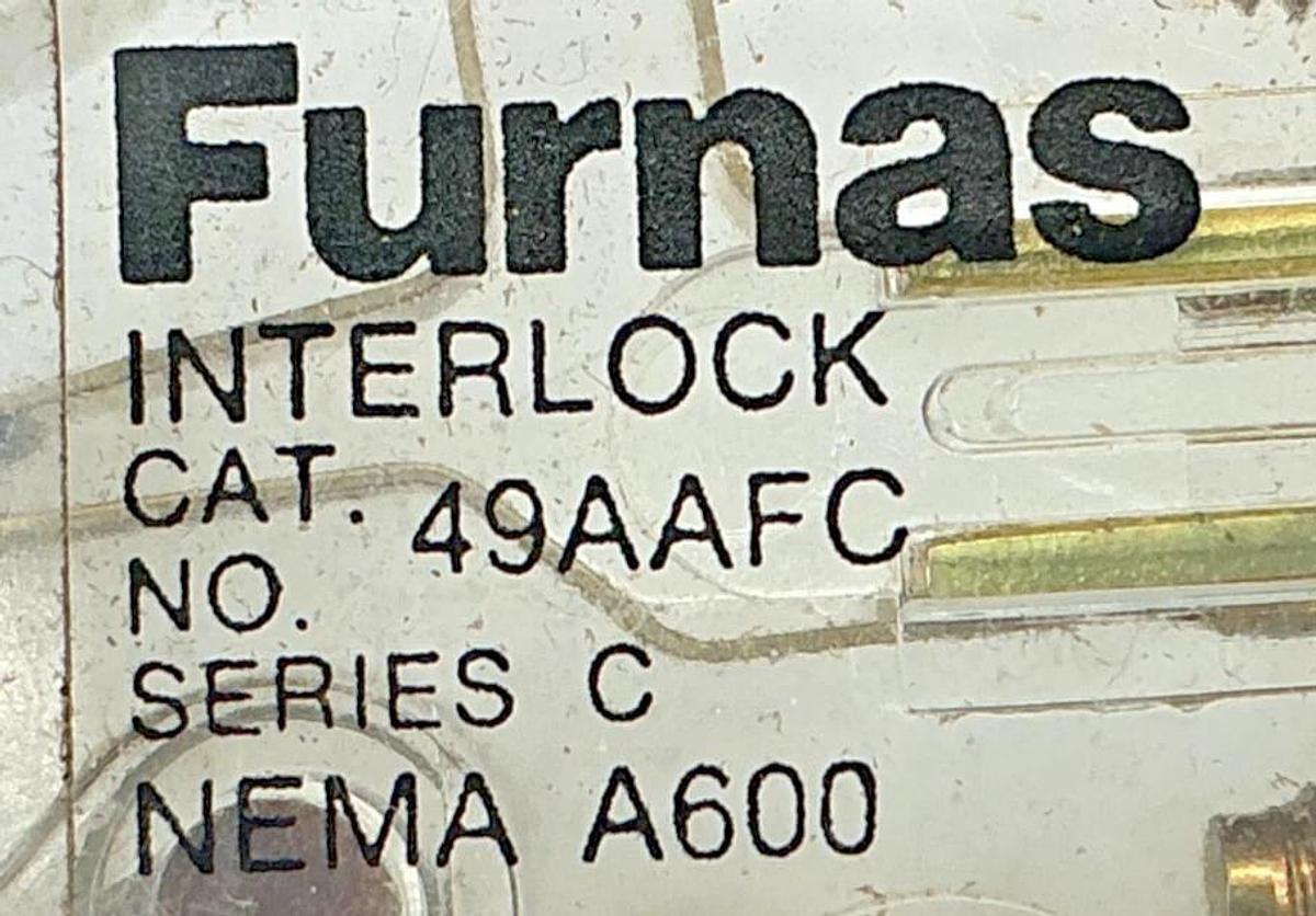 New Furnas 49AAFC Auxiliary Interlock Kit Type: NC Size: 00 Thru 3-1/2 - No Box