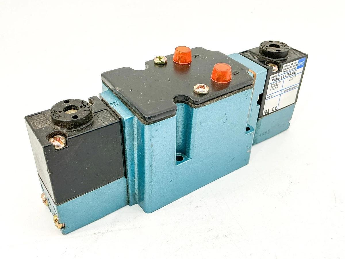 New Mac Valve 6223C-000-PM-111DA Solenoid Valve 160PSI 110/120V 6.8W - No Box