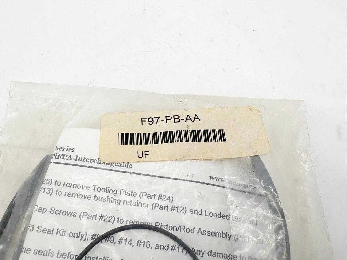 New Numatics F97-PB-AA Seal Kit with Cushion for 3.25" Bore