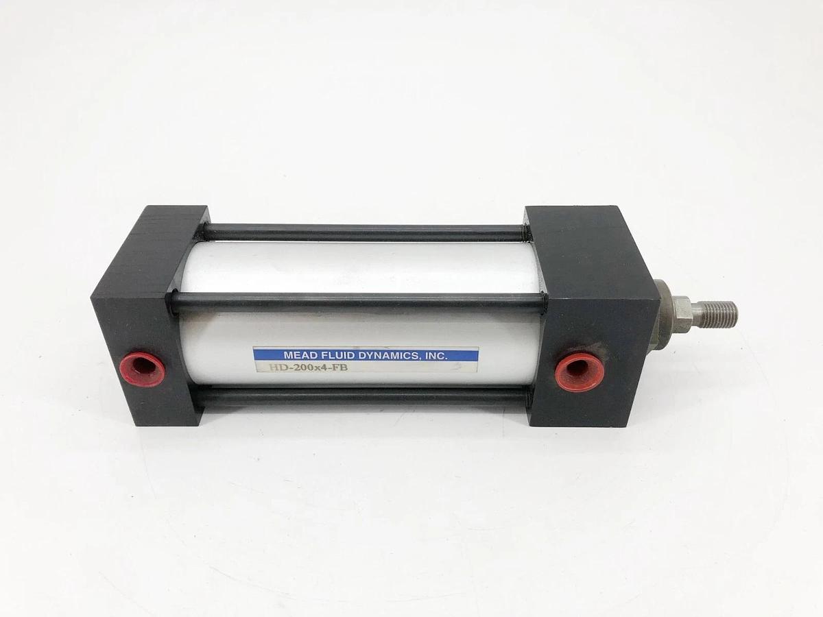 New Mead HD200x4.FB Pneumatic Cylinder 2" Bore 4" Stroke