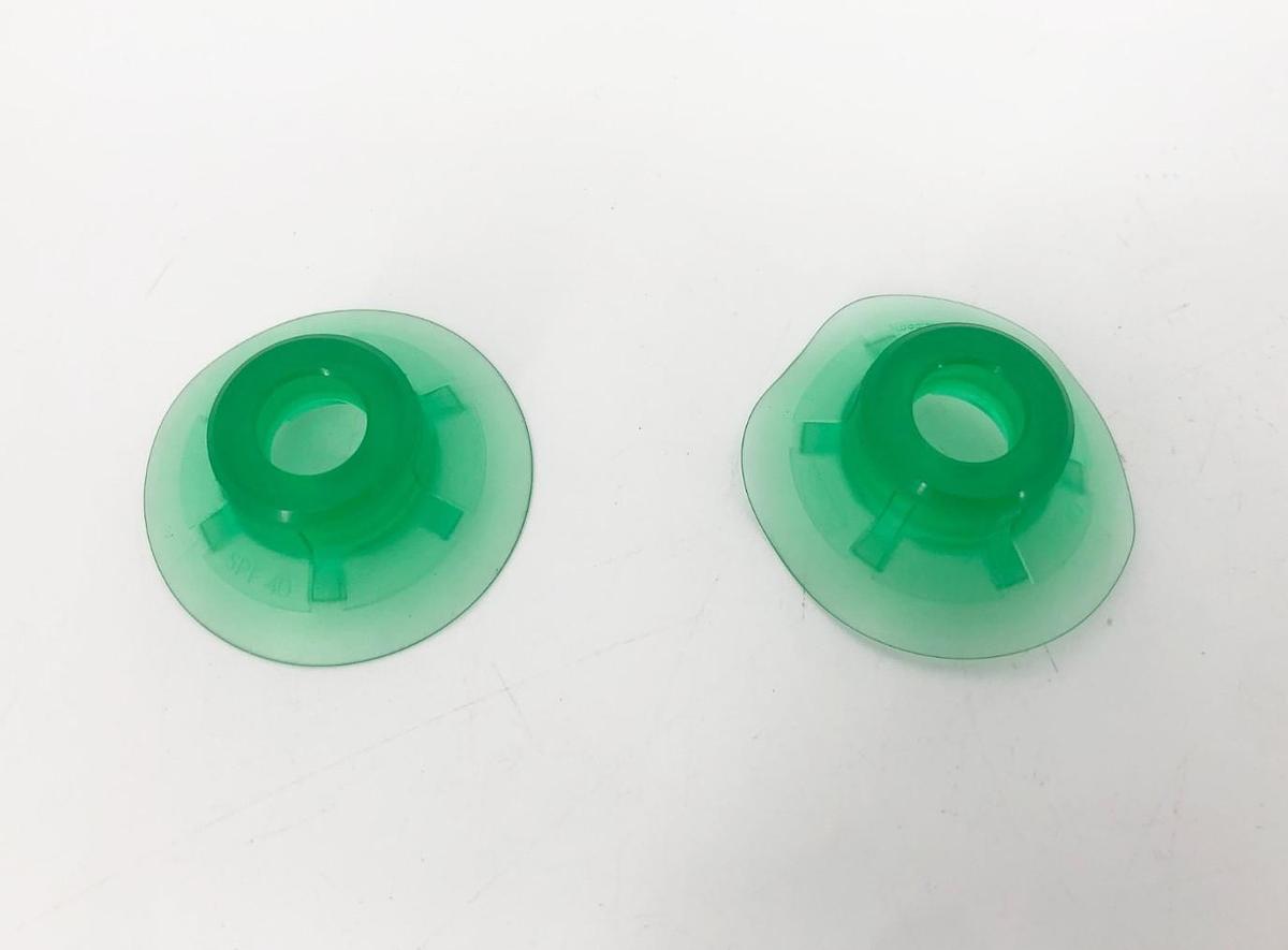 Lot of 2 New Schmalz SPF-40 Elastodur Vacuum Cups 40mm Bore 8763 - No Box