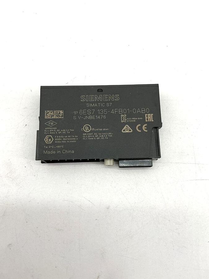 Used Siemens 6ES7135-4FB01-0AB0 Simatic S7 Electronics Module