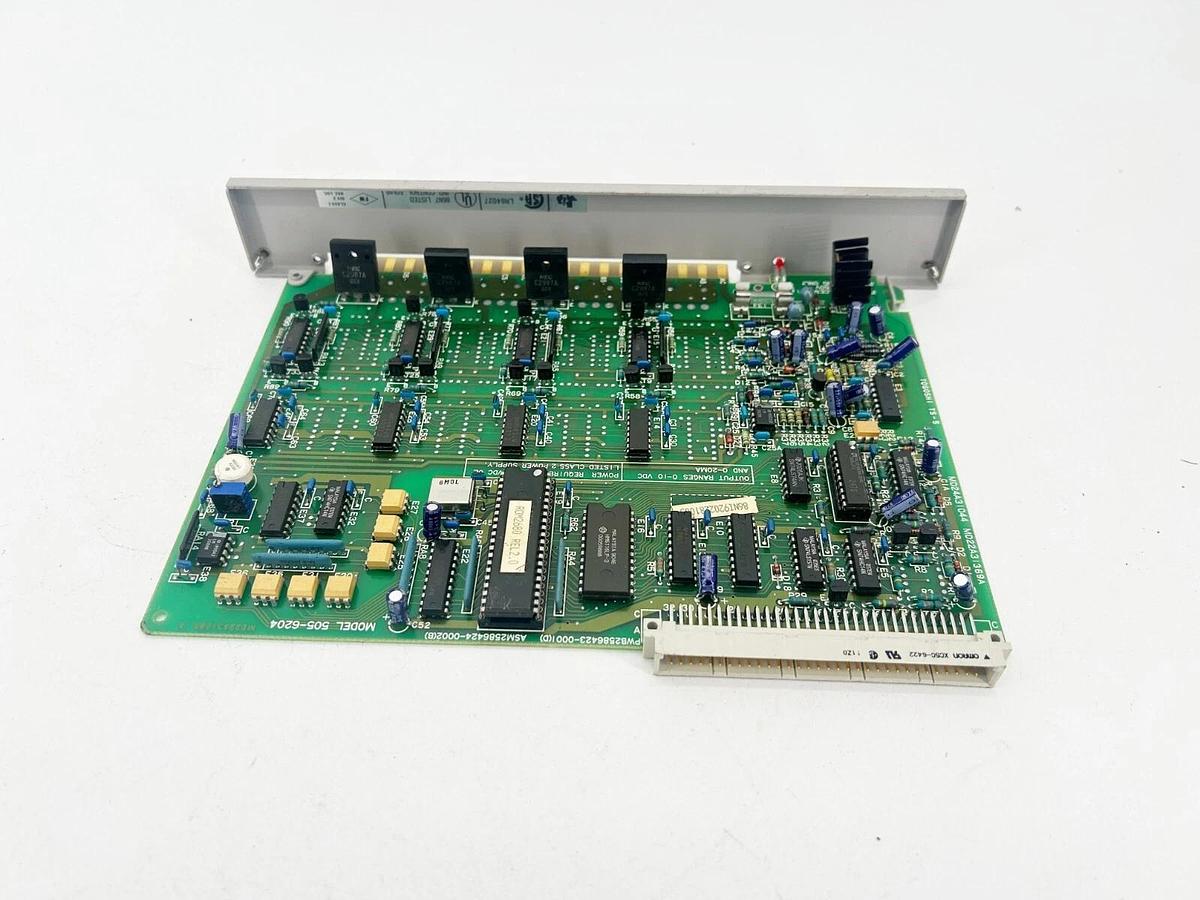 Used Siemens 505-6204 Analog Outout Modue 4 CH