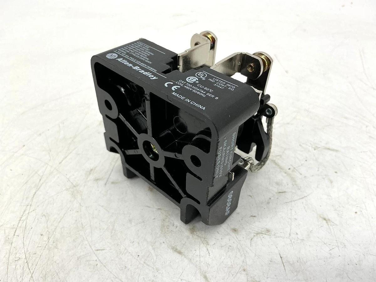 New Allen Bradley 700-HG47A4 Ser B Control Relay DPST-NO 40A 480V 50/60HZ
