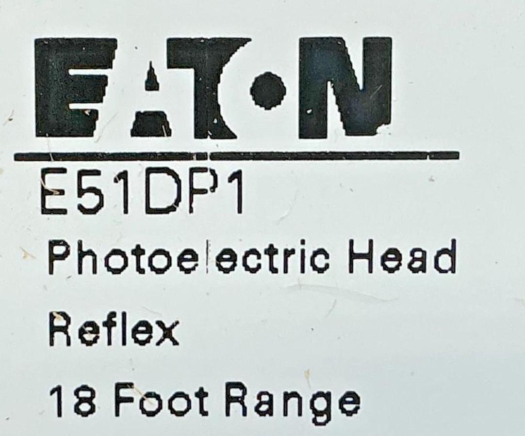 New Eaton E51DP1 Ser B3 Photoelectric Head Reflex 18ft Range
