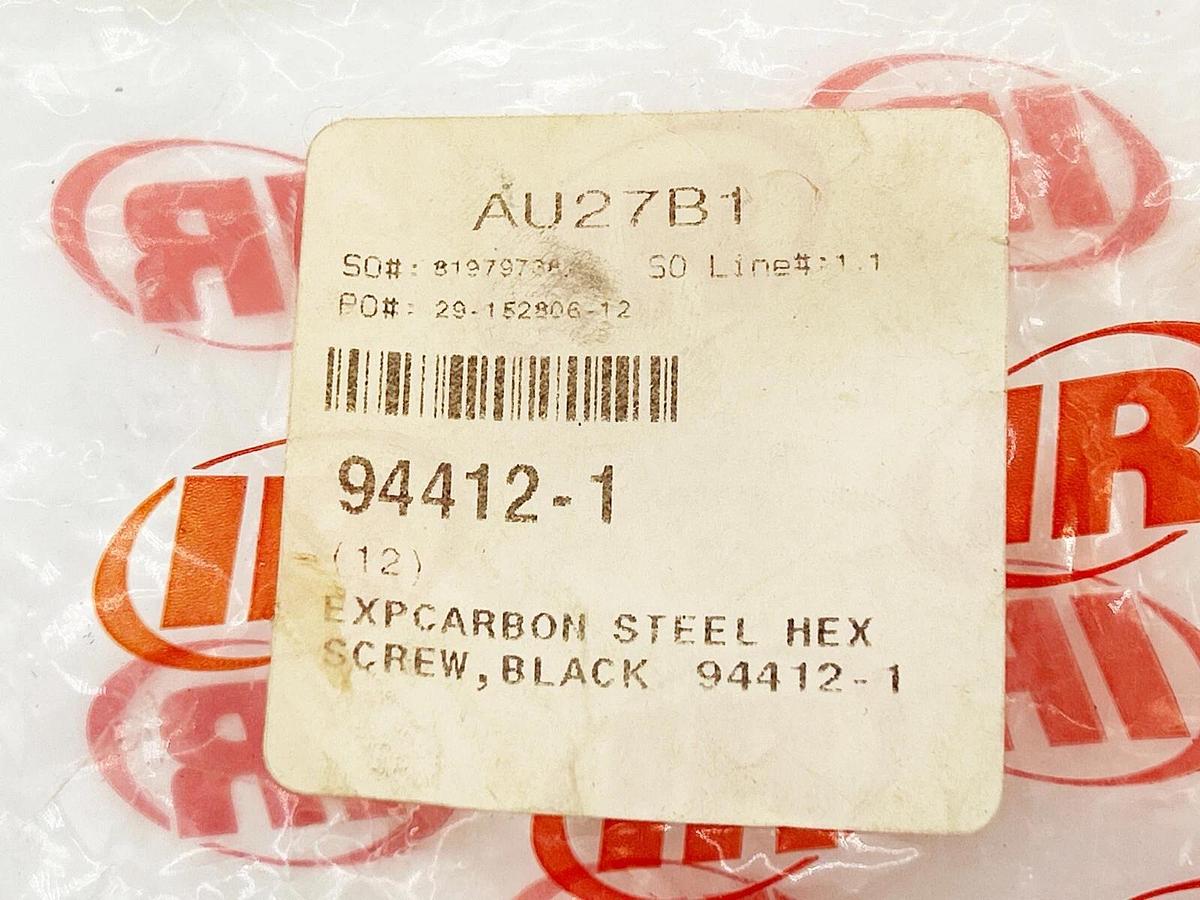 New lot of 10 Ingersoll Rand 94412-1 Expcarbn Steel Hex Screw