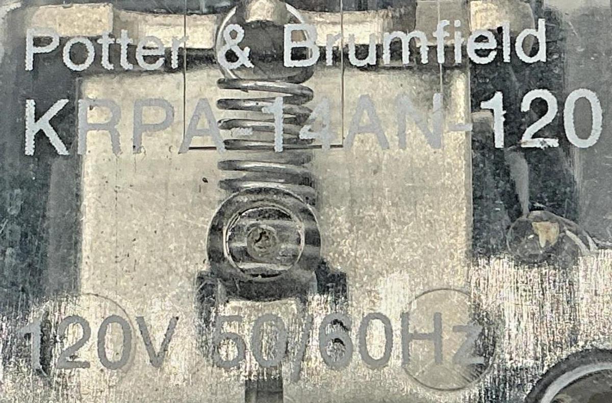 Lot of 3 New Potter & Brumfield KRPA-14AN-120 Relay 3-Pole 11-Pin 10A 120V Coil