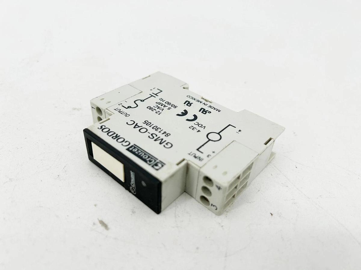 Used Crouzet GMS-OAC Solid State Relay 12-280vac 5aMP 50/60hZ