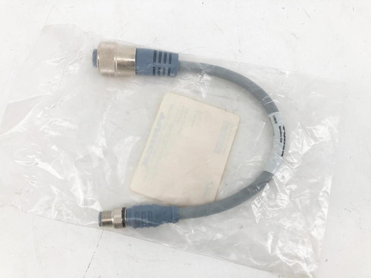New Turck RKM RSC 5711-0.3MT Double-Ended Cordset U7400-03