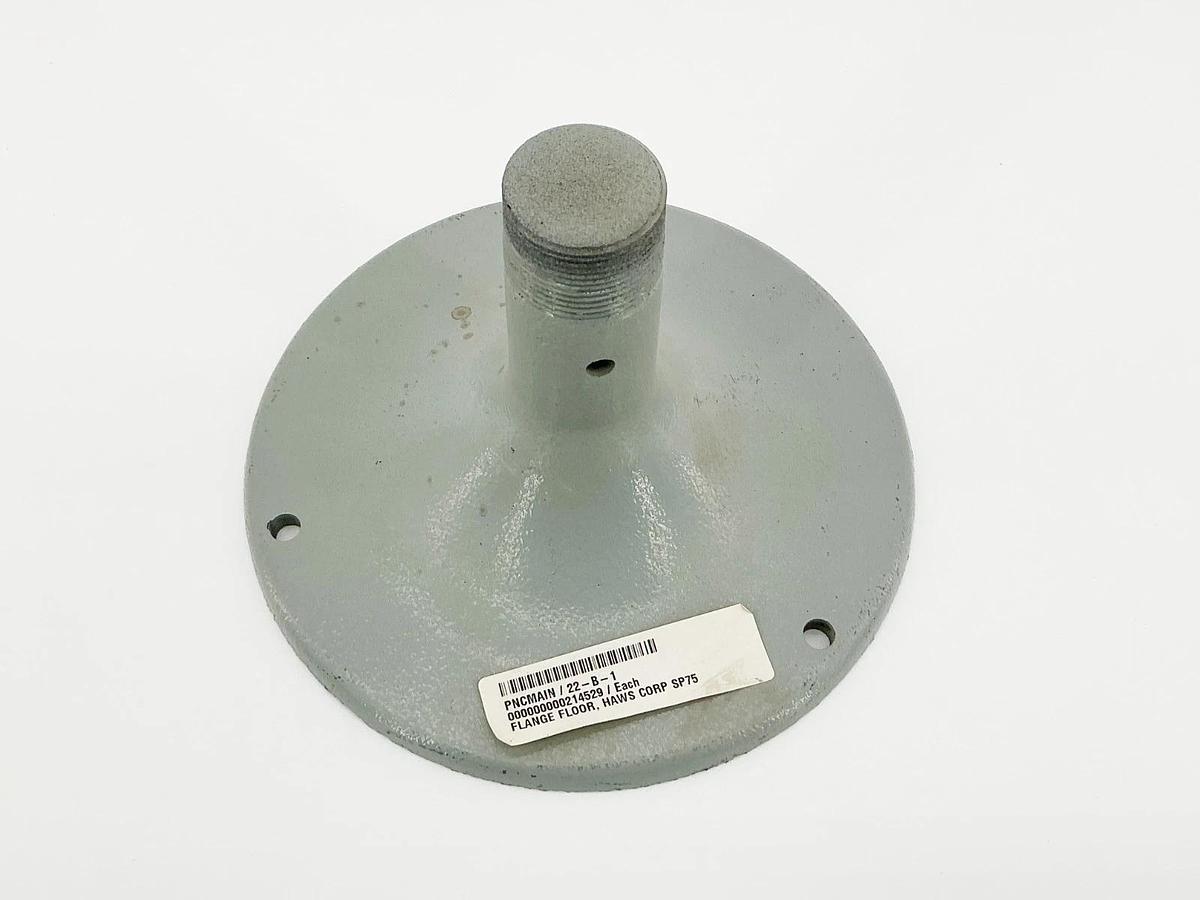 New Haws SP75 Floor Flange Powder Coated Gray Cast Iron 9 - Missing Part