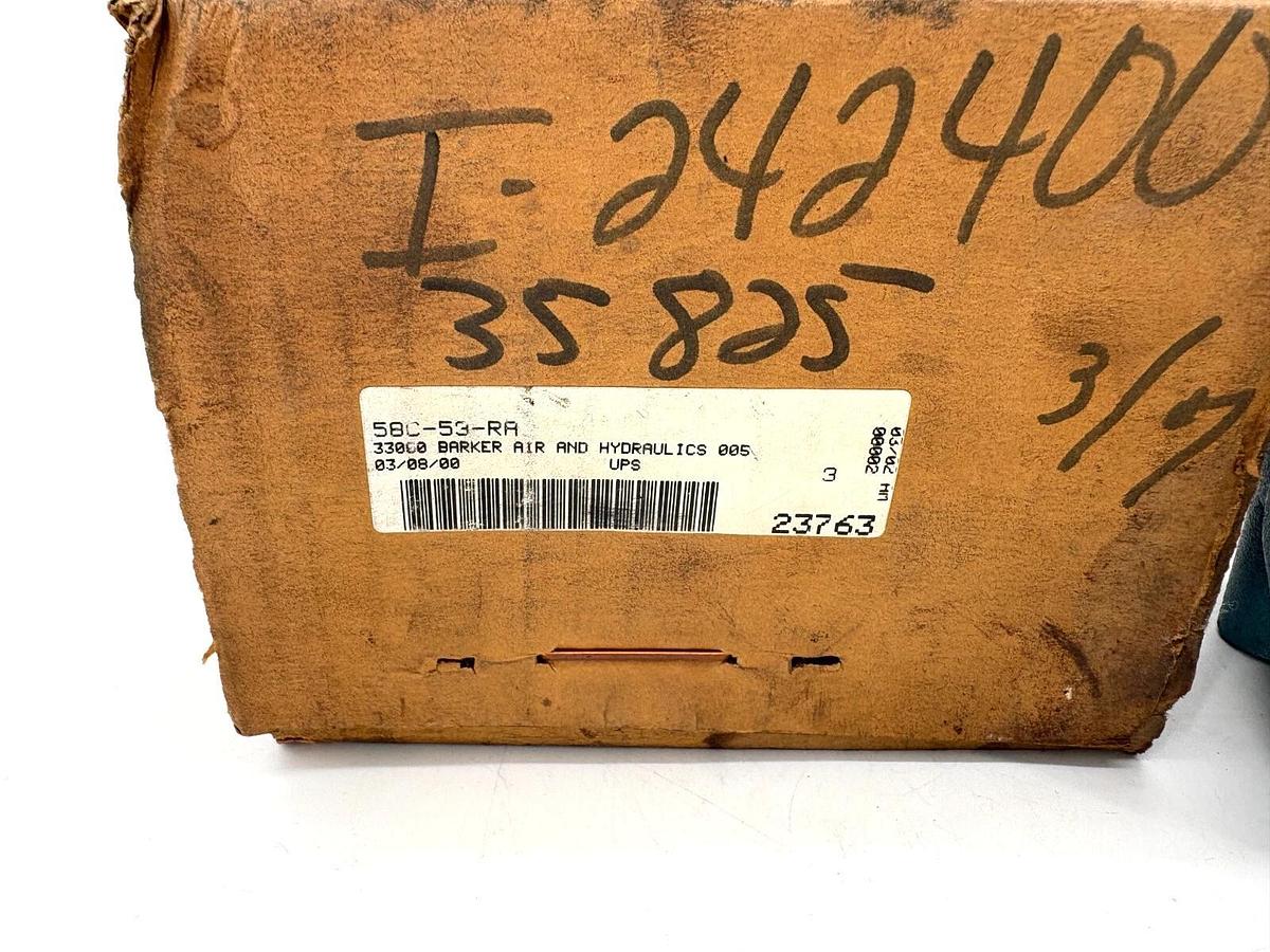 New MAC Valves 58C-53-RA 3-Way Spool Valve