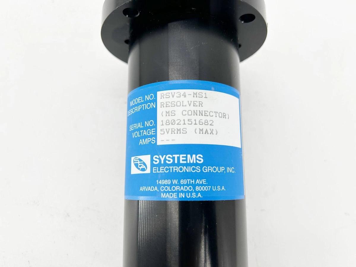 New System Engineering Associates RSV34-MS1 Resolver W/MS Connector M4500 Series