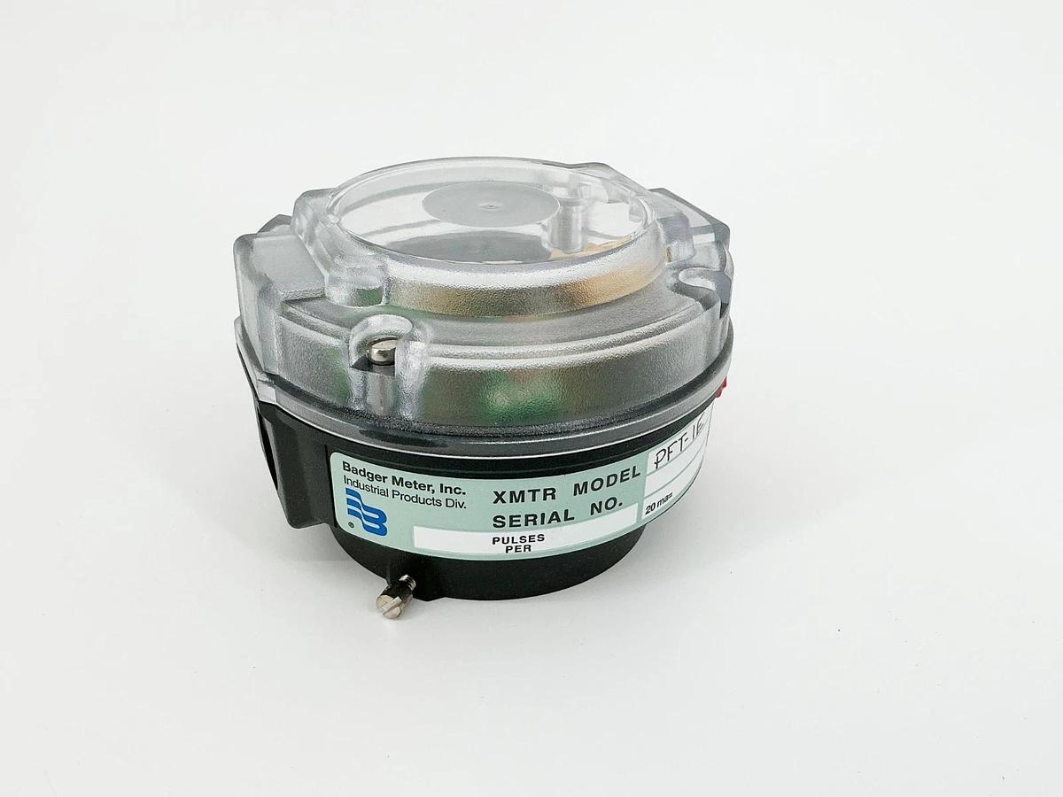 New Badger Meter XMTR Model PFT-1E WCM255120 Transmitter Electronic Pulse