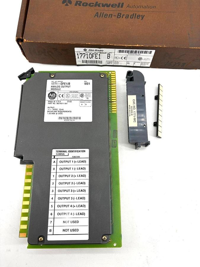 New Allen Bradley 1771-OFE1 Ser. B PLC-5 Analog Voltage Output Module