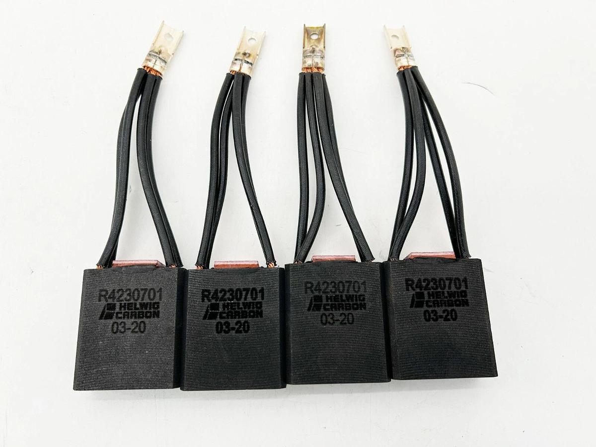 New Lot of 4 Helwig Carbon R4230701 Motor Brush