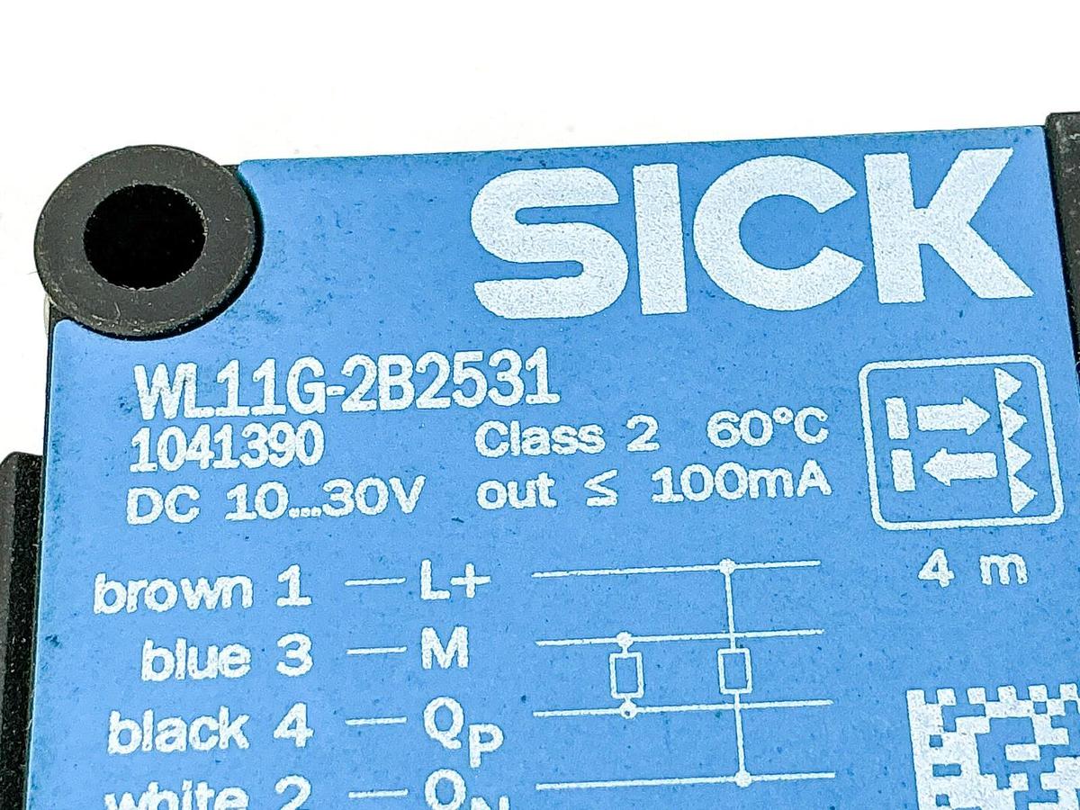 New Sick WL11G-2B2531 Photoelectric Sensor 10-30V Class 2 100ma 1041390 - No Box