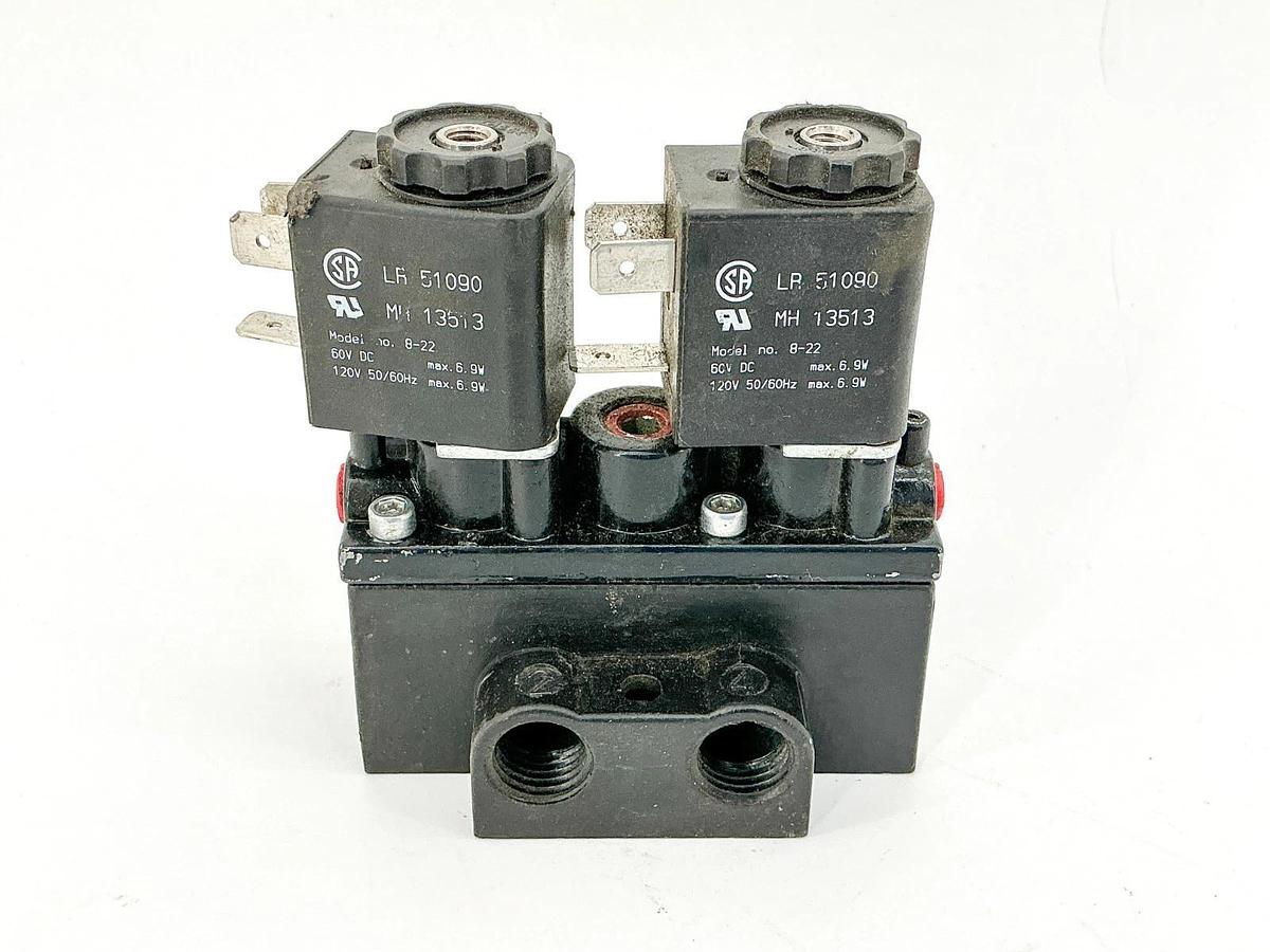 Used Ingersoll Rand A212SD-120-A-M Solenoid Valve 120V 6.9W K0226