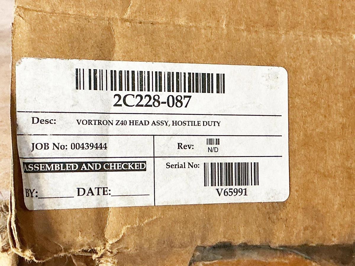 Parker 2C040-003 Air Filter Vortron Z40 Head Assembly 1000CFM V65991 2C228-087