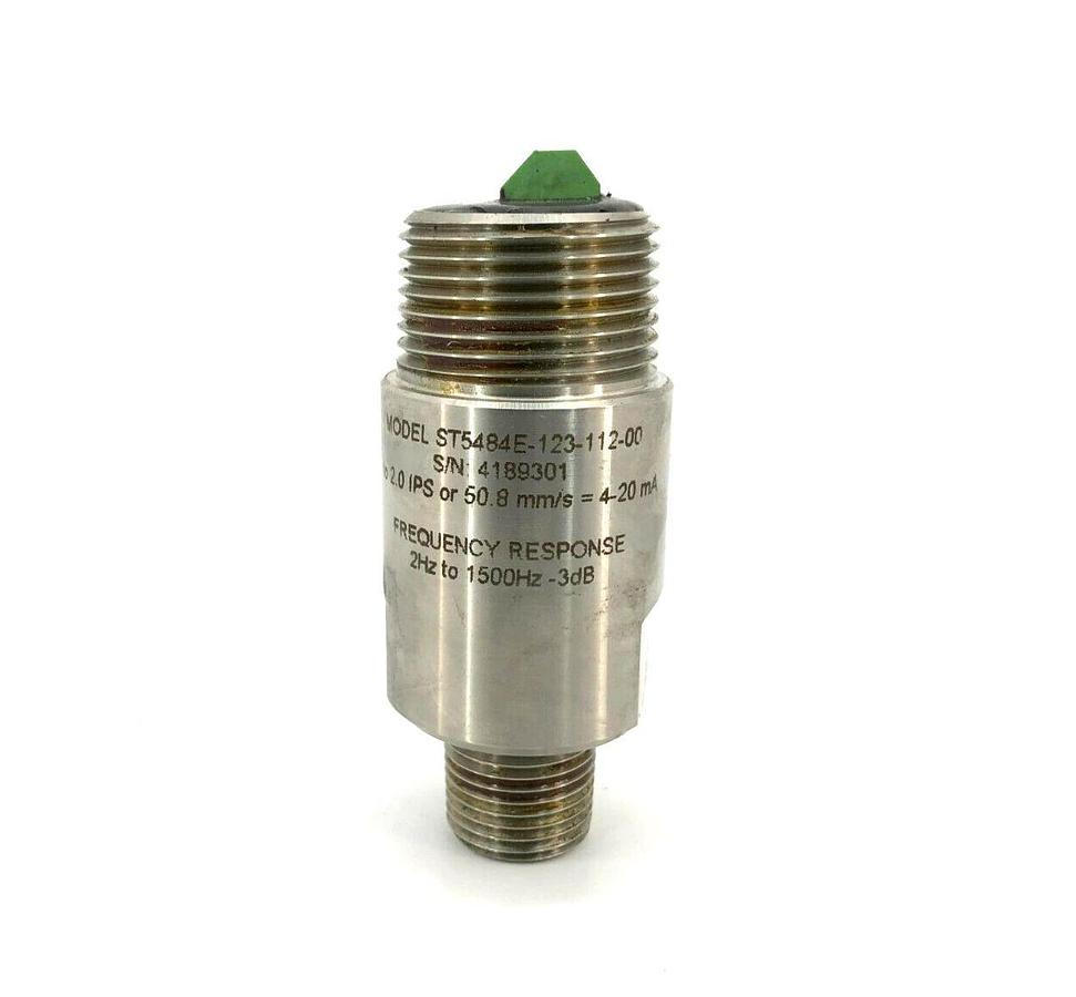 Used Metrix ST5484E-123-112-00 Seismic Vibration Transmitter 11-30VDC