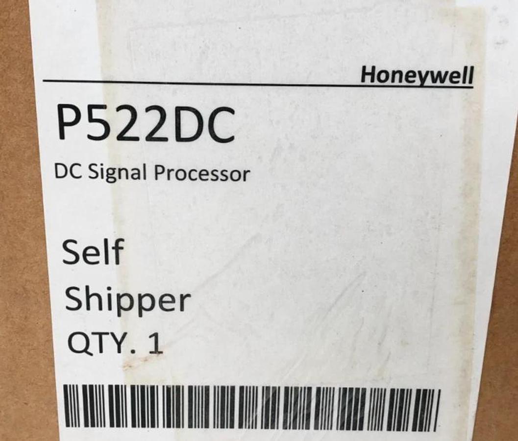 New Honeywell P522DC DC Signal Processor Main Pwr 22-26VDC Battery Pwr 22-24VDC