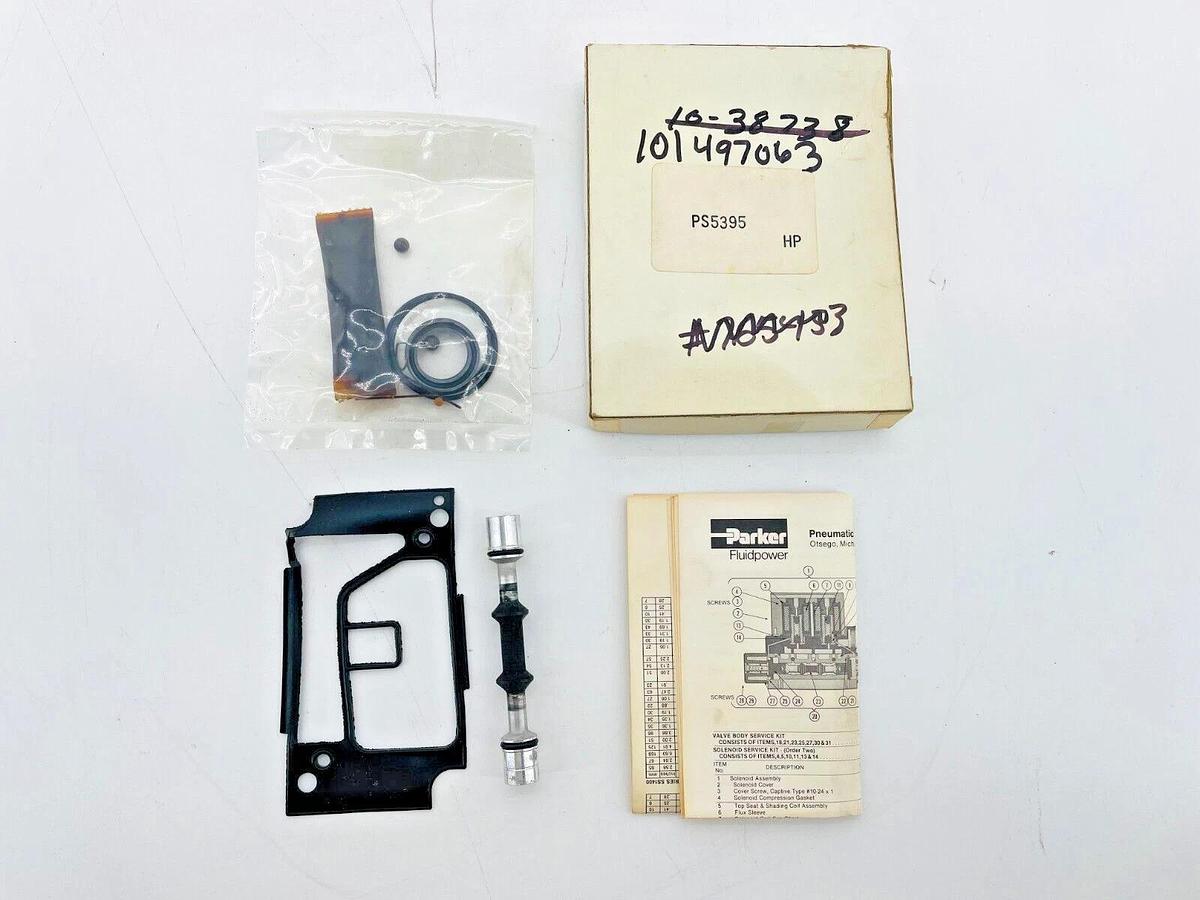 New Parker PS5395 Solenoid Valve Rebuild Kit