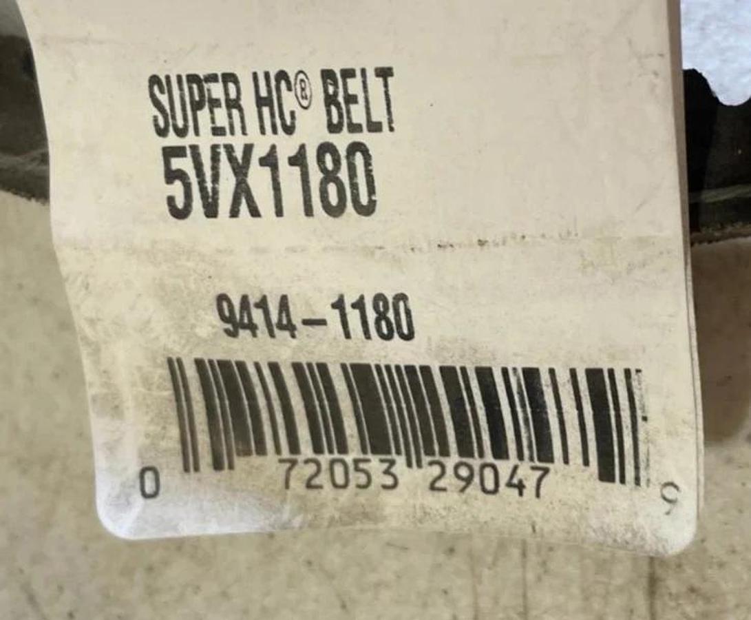 New Gates 5VX1180 Super HC Cogged V-Belt 9414-1180 - No Box
