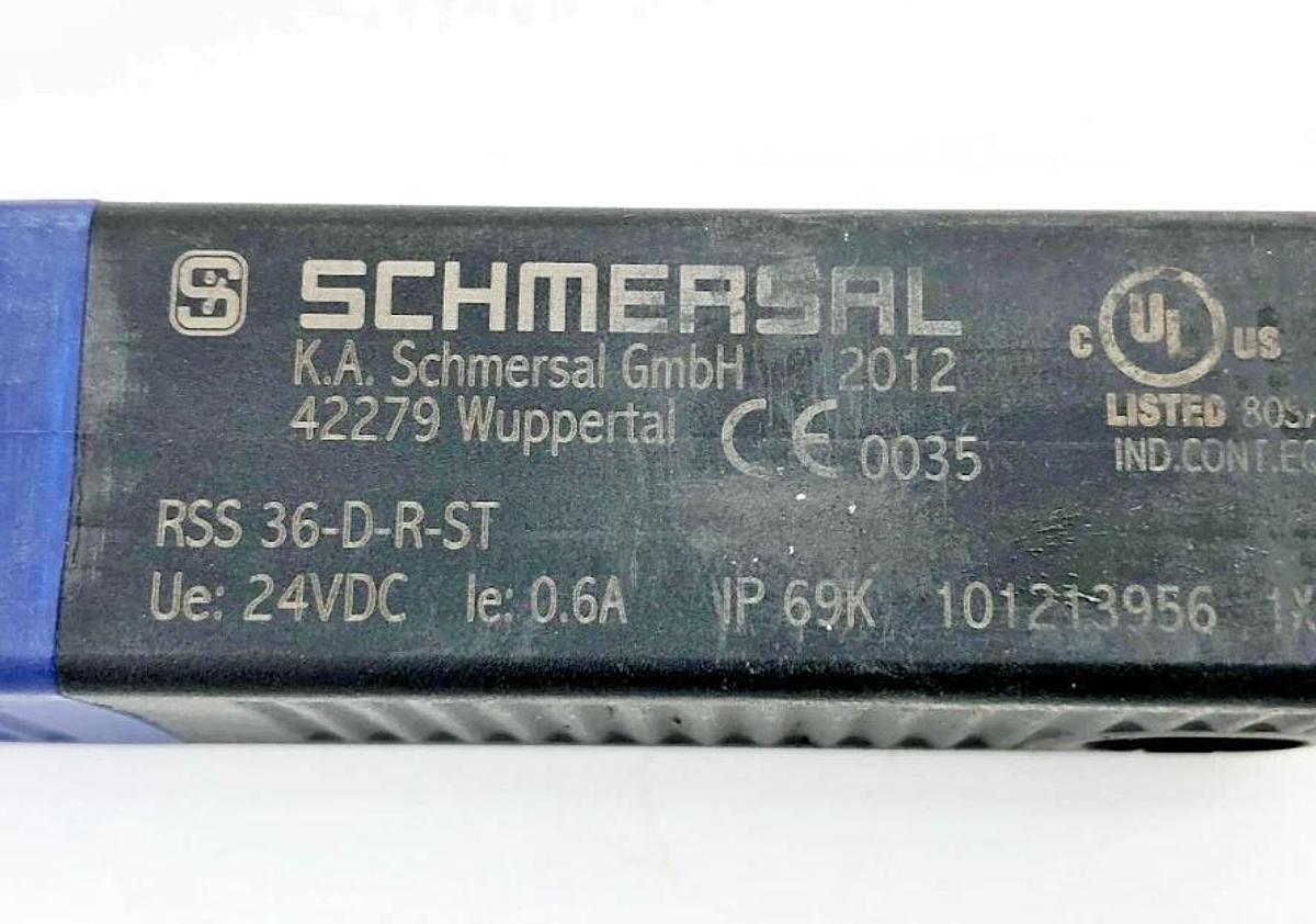 Used Schmersal 101213956 Electronic Safety Sensor RSS 36-D-R-ST