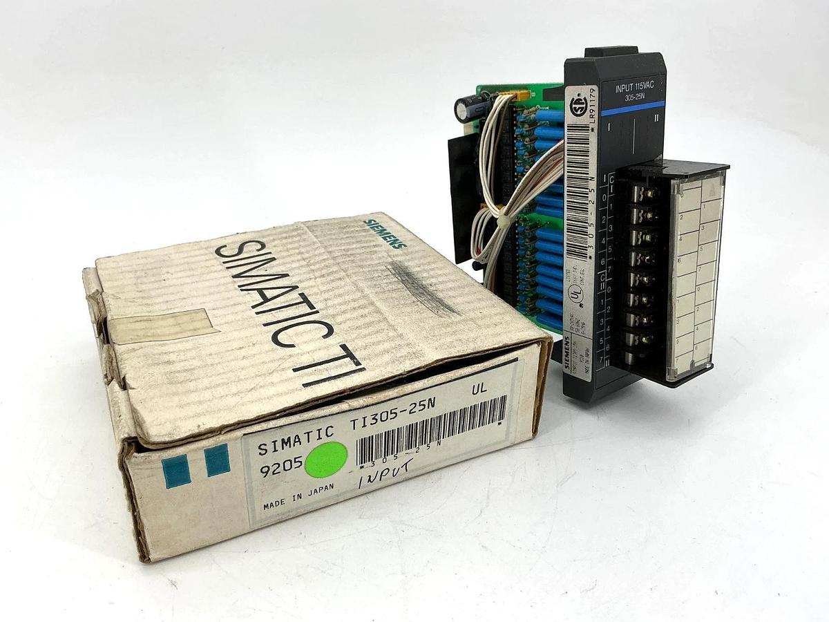 New Siemens TI305-25N Input Module 115VAC 16-Point 80-265VAC 50/60HZ 305-25N