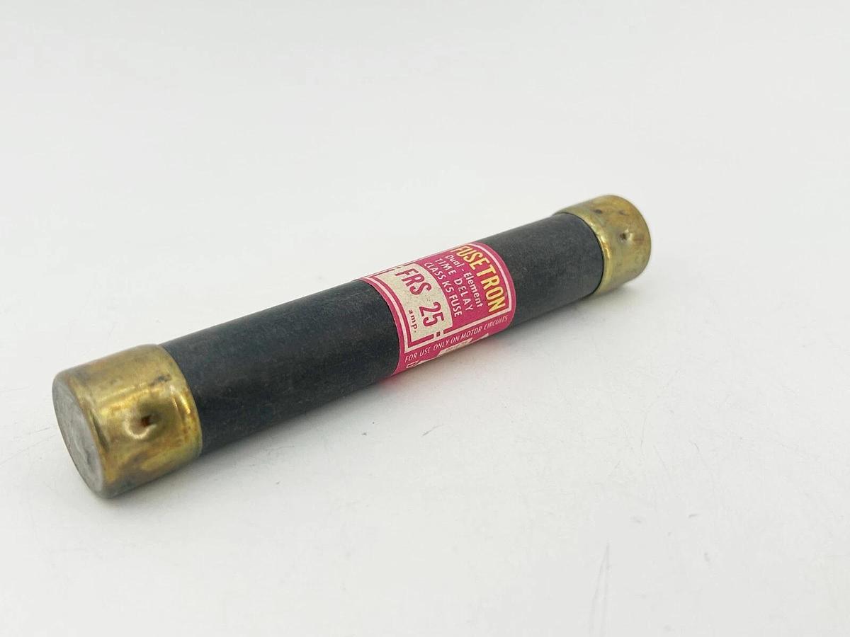 Used Lot of 3 Bussmann FRS-25 Time Delay Fuse Dual Element 25A 600V Class K5