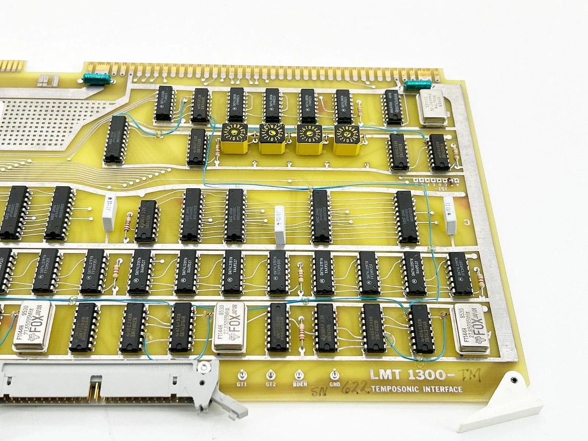 Used Load Controls LMT1300-TM Printed Circuit Board Temposonic Interface Board 50 Pin