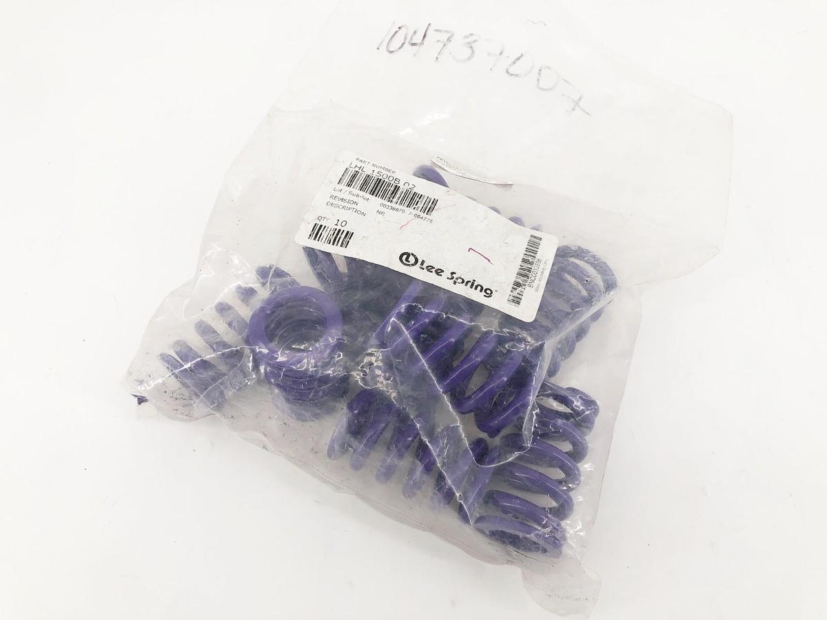 Bag of 10 New Lee LHL 1500B 02 Compression Springs 1.415" OD 2.5" L 0.243" Wire