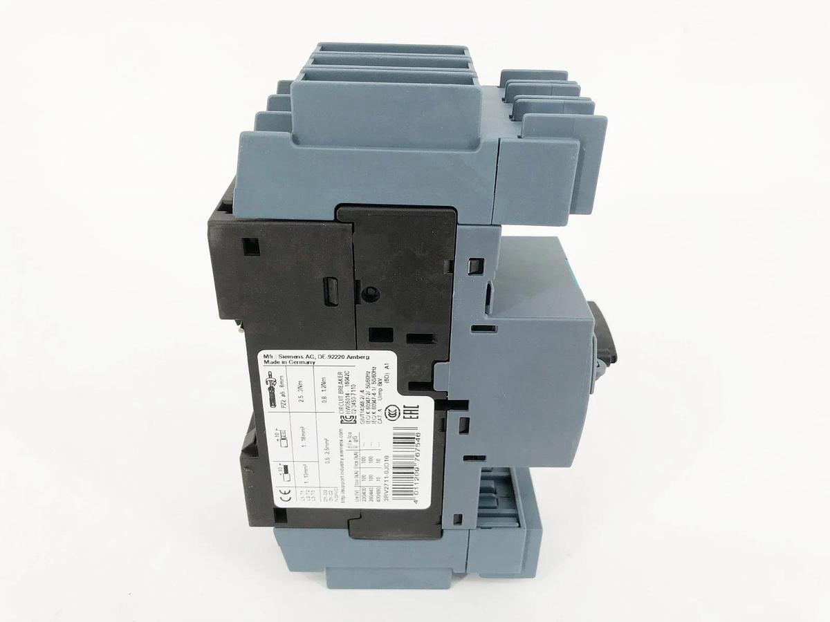 New Siemens 3RV2711-0JD10 Motor Protection Breaker 3 Pole 690V 1A